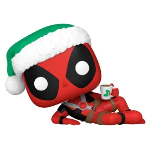 Figur Funko Pop Marvel Deadpool with Hot Cocoa image-0