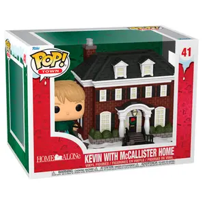 Figurine Funko POP Town Home Alone Kevin with McCallister Home image-0