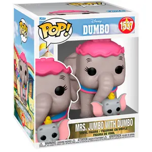 Decorative figurine Funko Pop Super Disney Dumbo Mrs Jumbo With Dumbo image-1