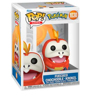 Figurine Funko POP Pokemon Fuecoco Chochodile Krokel image-1