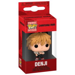 Keychain Funko Pop ! Chainsaw Man Denji image-1