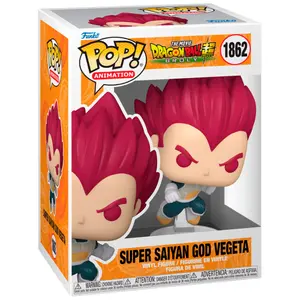 Figurine Funko POP Dragon Ball Super Broly Super Saiyan God Vegeta image-1