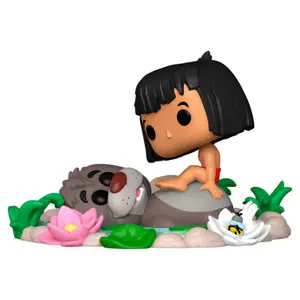 Φιγούρα Funko Pop Moment Disney El Libro de la Selva Baloo & Mowgli image-0