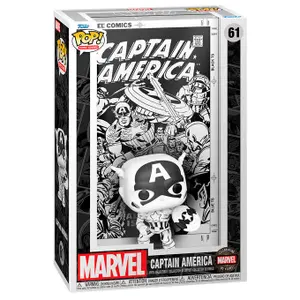 Figurita Funko Pop Comic Covers Marvel Captain America image-0