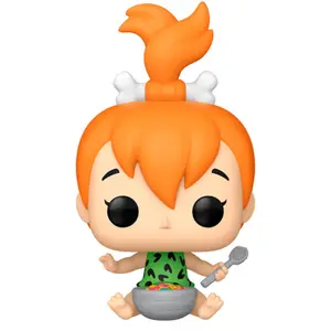 Figurine Funko POP The Flintstones Pebbles Flintstone with Fruit Pebbles image-1