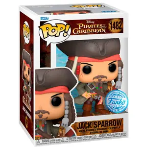 Figurine Funko POP Pirates of the Caribbean Jack Sparrow Exclusive image-1