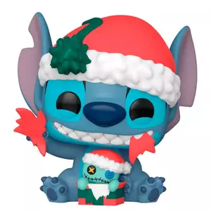 Φιγούρα Funko POP Disney Lilo & Stitch - Stitch Unwrapping Gift image-0