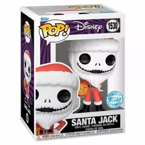 Συλλεκτική φιγούρα Funko POP Disney Nightmare Before Christmas Santa Jack image-1