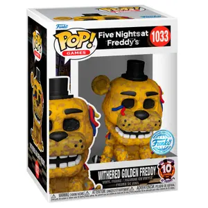 Figurine Funko POP Five Night at Freddys Withered Golden Freddy image-1