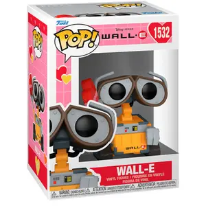 Figurine Funko POP Disney Pixar Wall-E Wall-E Valentine image-1