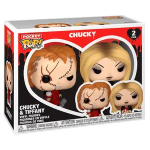 Figurine Funko POP Chucky & Tiffany Valentine image-1