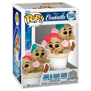 Figurine Funko POP Disney Cinderella Jaq & Gus image-1
