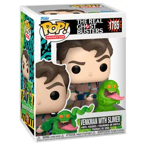 Figurine Funko Pop The Real Ghostbuster Venkman With Slimer image-1