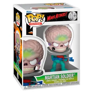 Figurine Funko POP Mars Attacks Martian Soldier image-1