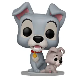 Decorative figurine Funko POP Disney Lady And The Tramp Tramp With Puppy image-0