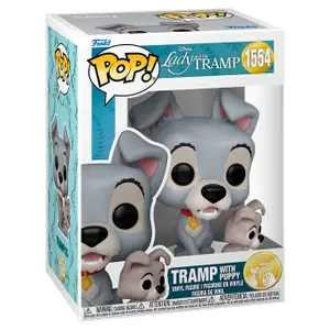 Decorative figurine Funko POP Disney Lady And The Tramp Tramp With Puppy image-1