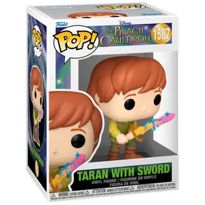 Figurine Funko POP Disney The Black Cauldron Taran With Sword image-1