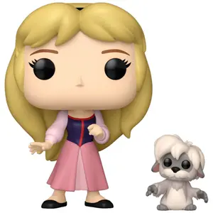 Figurine Funko POP Disney The Black Cauldron Eilonwy With Gurgi image-0