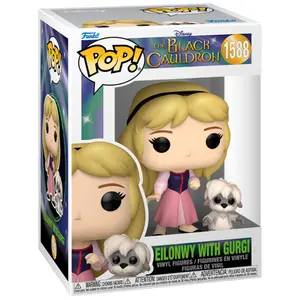 Figurine Funko POP Disney The Black Cauldron Eilonwy With Gurgi image-1