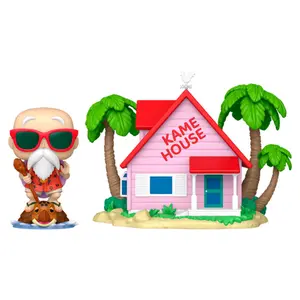 Beeldje Funko Dragon Ball-Master Roshi At Kame House image-0