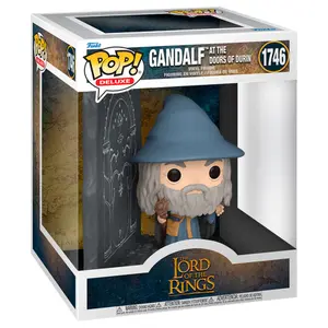 Figurine décoratif Funko POP Deluxe The Lord Of The Rings Gandalf With Doors Of Durin image-1