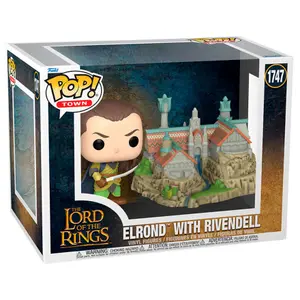 Φιγούρα Funko POP Town The Lord of the Rings Lord Elrond with Rivendell image-1