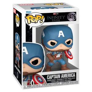 Figure Funko POP Marvel Infinity Saga Captain America image-1