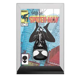 Decorative figurine Funko POP Comic Cover Spider-man Black Suit Spider-man image-0