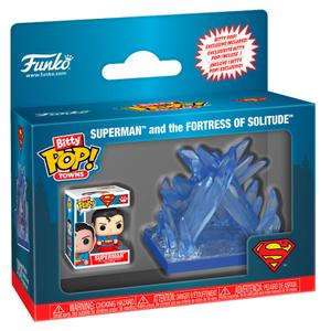 Figurina Funko Bitty Town DC Comics Superman Fortress of Solitude image-1
