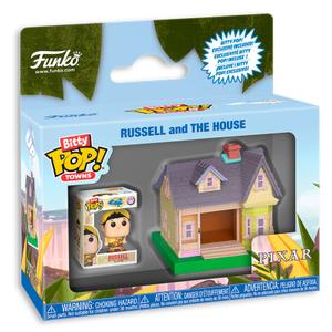 Figurine Funko Bitty Town Disney Pixar UP Russel and the House image-1