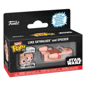 Figurita Funko Bitty Pop Rides Star Wars Luke Skywalker and Speeder image-2