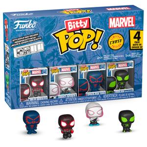 Figurina Funko Bitty Marvel Spider-Man Miles Morales (x4) image-1