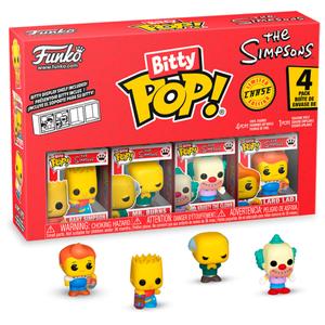 Figur Funko Bitty The Simpsons Bart (x4) image-1