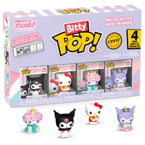 Φιγούρα Funko Bitty Hello Kitty and Friends Kuromi (x4) image-1