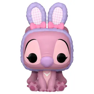 Figurine Funko Pocket POP Disney Stitch Angel Easter Bunny image-0