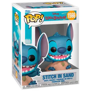Figurine Funko POP Disney Lilo & Stitch - Stitch in Sand image-1