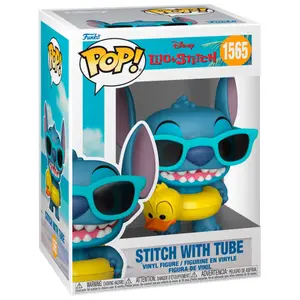Figurine Funko POP Disney Lilo & Stitch - Stitch with Tuber image-1
