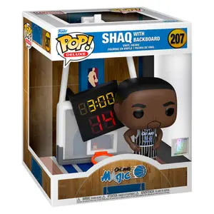 Figurine Funko Deluxe Orlando Magic Shaq with Backboard image-1