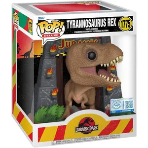 Figurine Funko Deluxe Jurassic Park Tyrannosaurus Rex Exclusive image-1