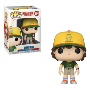 Vinyl collectible figurine Funko Stranger Things POP! TV Dustin image-0