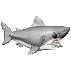 Figurine Funko Les Dents De La Mer Oversized Pop! Movies Jaws With Diving Tank image-0