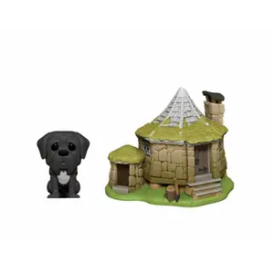 Vinyl figurine Funko Harry Potter Hagrid's Hut & Fang image-0