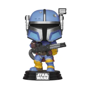 Figurine Funko Star Wars The Mandalorian! TV Heavy Infantry Mandaloria image-0
