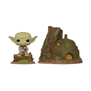 Figurine -yoda's hut empire strikes back 40th anniversary vynil Funko Star Wars POP Town image-0