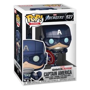 Verzamelaarsbeeldje Funko Marvel's Avengers (2020 video game) POP! Captain America image-1