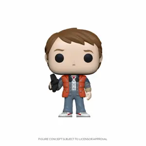 Back to the Future verzamelfiguurtje Funko POP! Vinyl Marty in Puffy Vest image-0