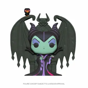 Figurine - maleficent on throne vynil Funko Disney POP Deluxe Movies image-0