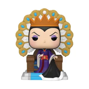 Figurine - evil queen on throne vynil Funko Disney POP Deluxe Movies Villains image-0
