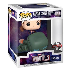 Vinyl verzamelaarsbeeldje Funko What If...? POP! Deluxe Capt. Carter & Hydro image-1