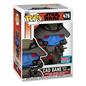 Vinyl collectible figurine Funko Star Wars POP! Cad Bane w/ Todo image-1